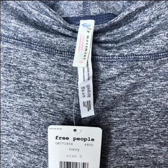 NEW Free People Infinity High Rise Ankle Cutout Women’s Workout Leggings Sz S - Picture 4 of 9